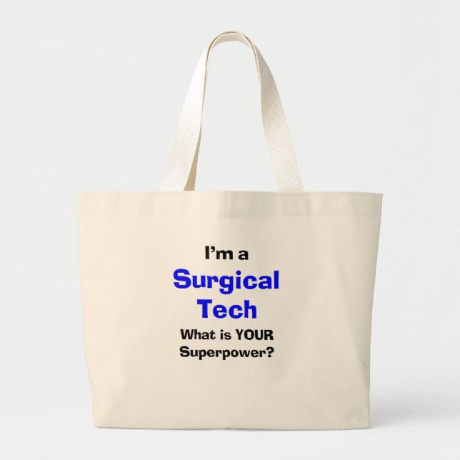 Grand Tote Bag technologie chirurgicale (Devant)
