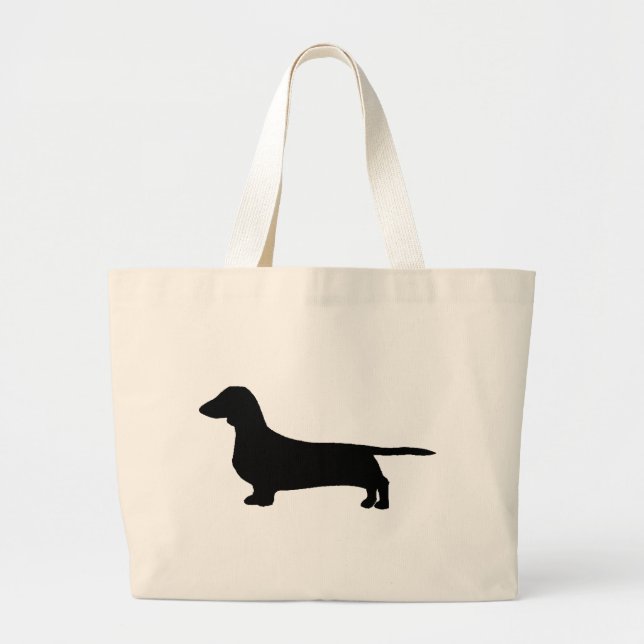 Grand Tote Bag Teckel bas (Devant)