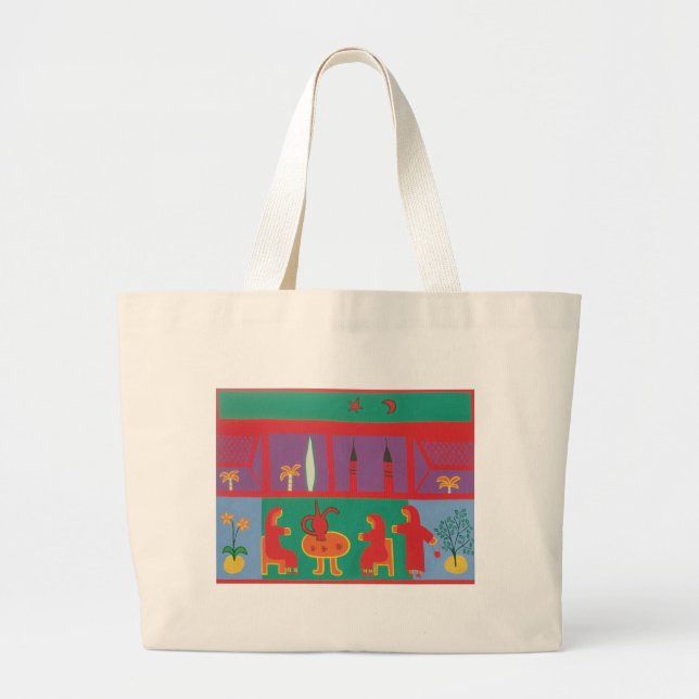 Grand Tote Bag Temps de thé au musée 2003 (Devant)