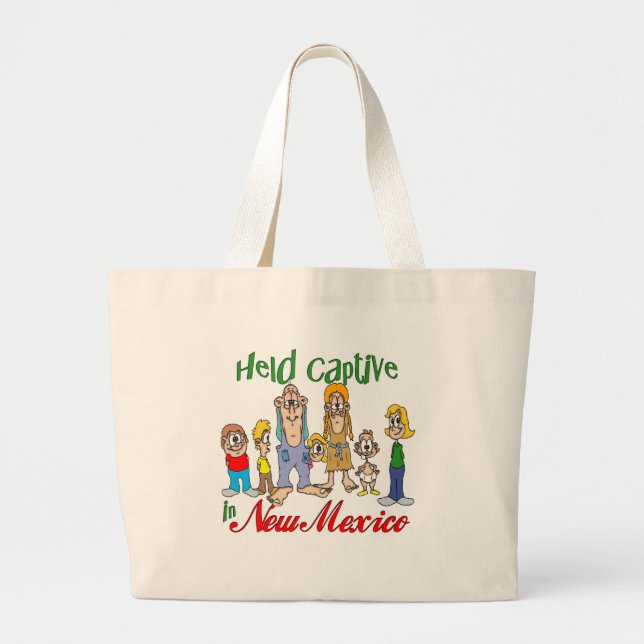 Grand Tote Bag Tenu captif au Nouveau-Mexique (Devant)