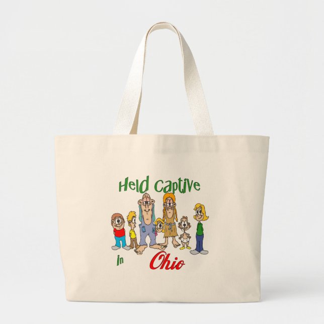 Grand Tote Bag Tenu captif en Ohio (Devant)