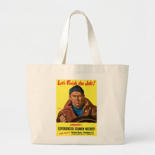 Grand Tote Bag Terminez Le Travail !