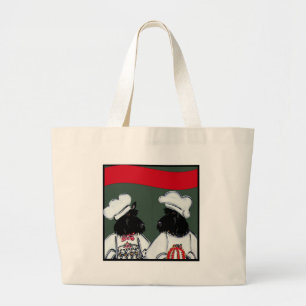 Grand Tote Bag Térriers Écossais