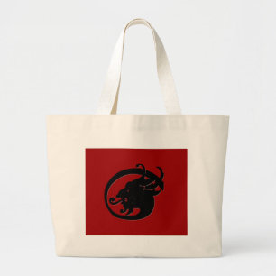 Grand Tote Bag Tête de démon