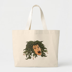 Grand Tote Bag Tête de Medusa
