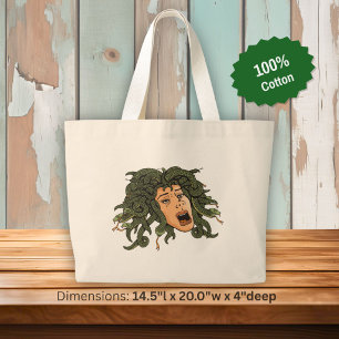 Grand Tote Bag Tête de Medusa