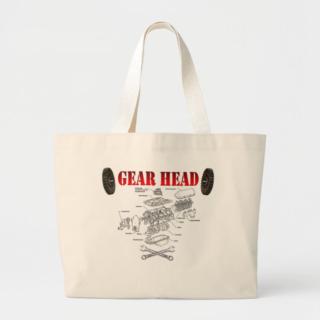 GRAND TOTE BAG TÊTE D'ENFANT (Devant)