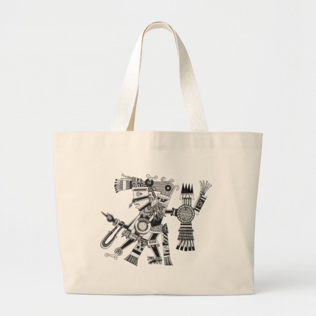 GRAND TOTE BAG TEZCATLIPOCA (Devant)