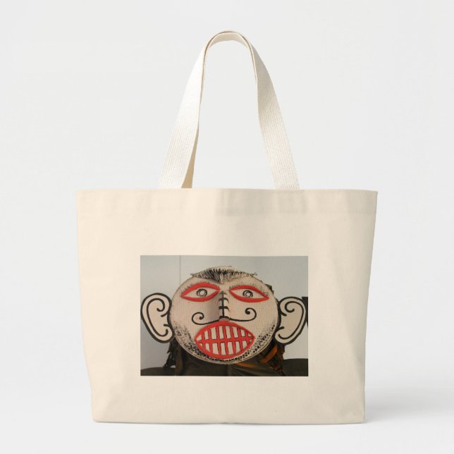 Grand Tote Bag Thailande Fantôme, Festival Phi Ta Khon Mask, Loei (Devant)