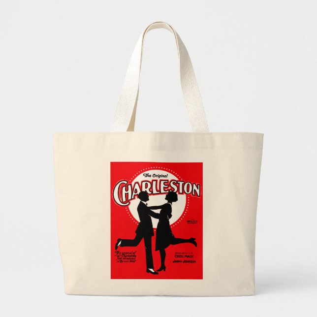 Grand Tote Bag The Original Charleston Dance Sheet Music 1923 (Devant)