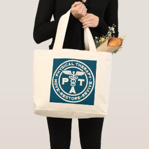 Grand Tote Bag Thérapie physique Déplacer Restaurer Redonner vie