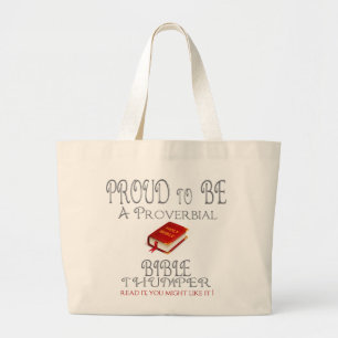 Grand Tote Bag Thumper biblique proverbiale