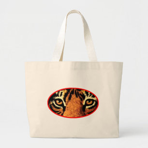 Grand Tote Bag Tiger Eyes Gibney Le MUSÉE Zazzle Cadeaux