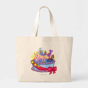 Grand Tote Bag Tir de groupe de gâteau d'anniversaire