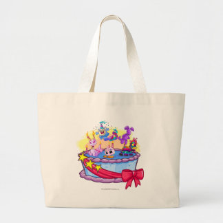 Grand Tote Bag Tir de groupe de gâteau d'anniversaire