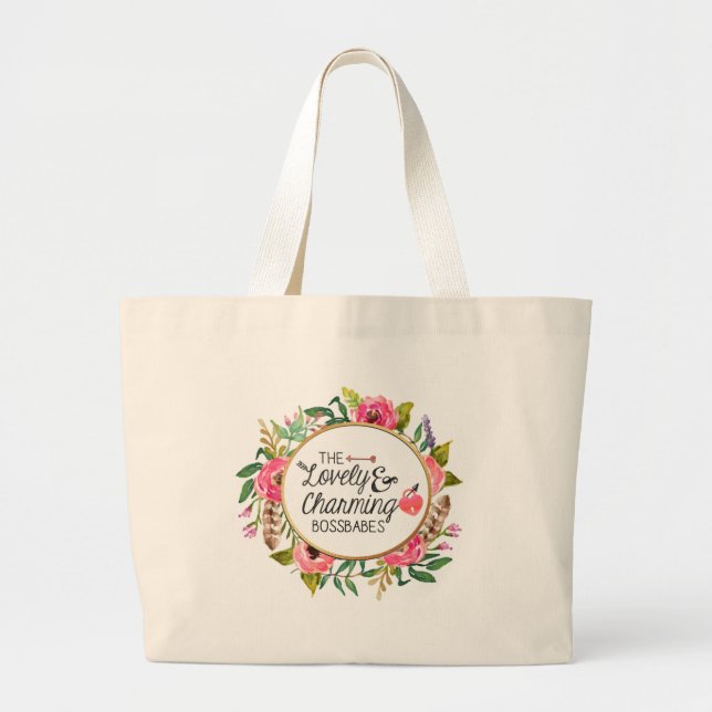 Grand Tote Bag TLCB Fourre-tout (Devant)