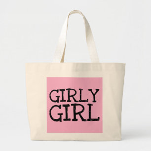 GRAND TOTE BAG TOILES ROSES FILLES