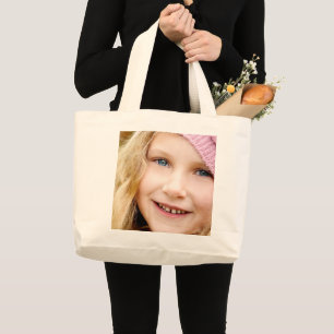 GRAND TOTE BAG TOITS PHOTOS PERSONNALISÉS FOURRE-TOUT