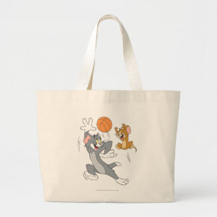 Grand Tote Bag Tom et Jerry Basketball 1