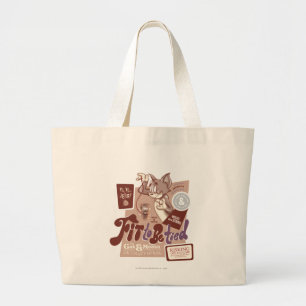 Grand Tote Bag Tom et Jerry Fit To Be Lied