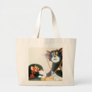 Grand Tote Bag Tom Et Jerry Stethescope