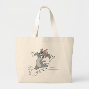 Grand Tote Bag Tom et le football de Jerry (le football) 3