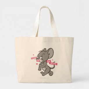 Grand Tote Bag Tom et souris dure 3 de Jerry