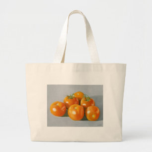Grand Tote Bag Tomates mûries à la vigne