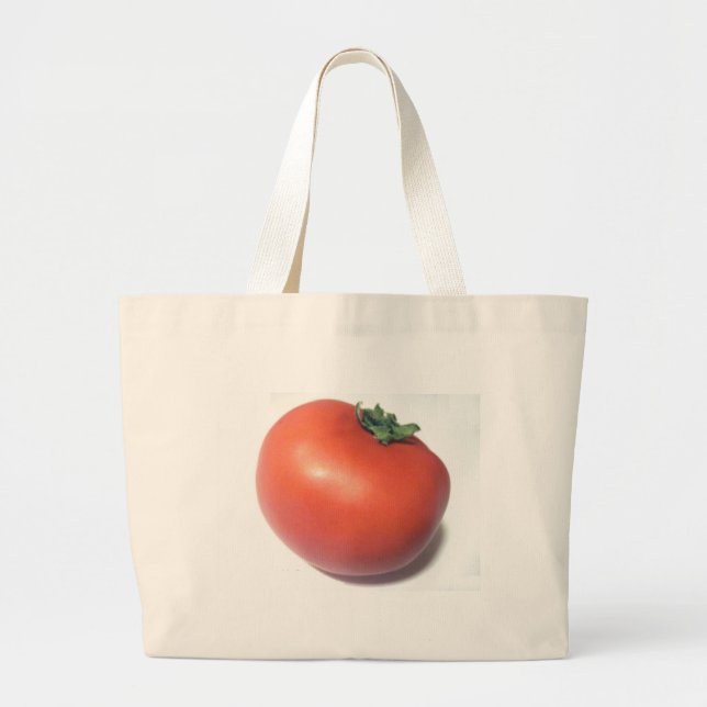 Grand Tote Bag Tomato rouge (Devant)
