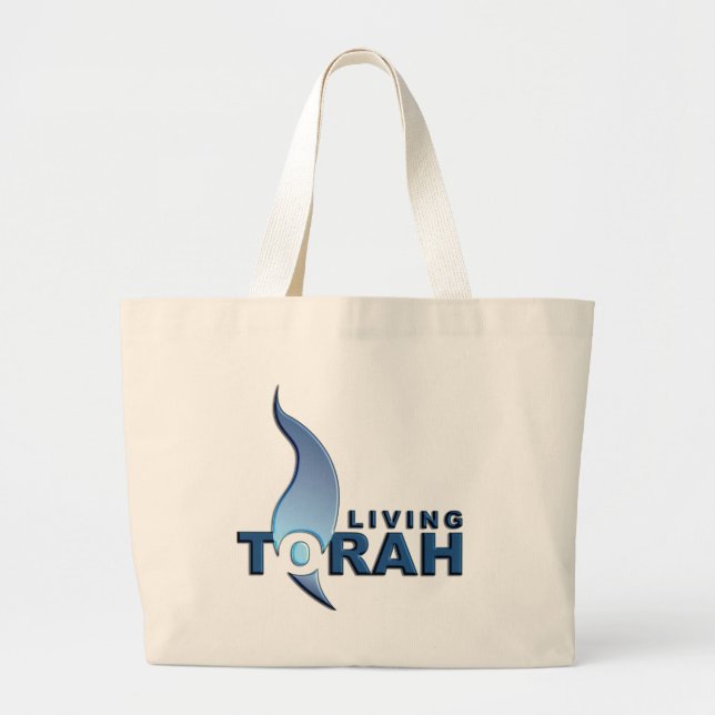 Grand Tote Bag Torah vivant (Devant)