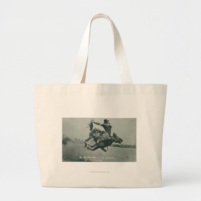 Grand Tote Bag Torpille d'équitation de Wilkenson d'Al (Devant)