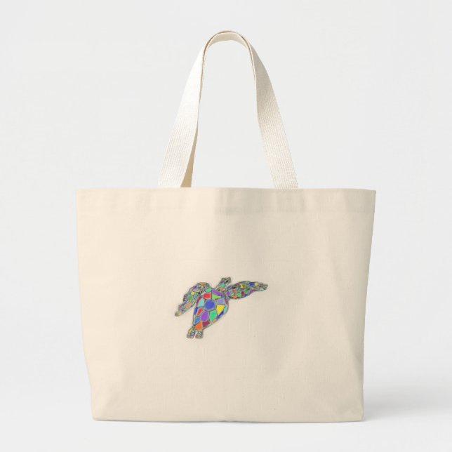 Grand Tote Bag tortue (Devant)