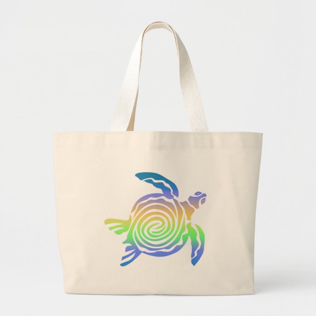 Grand Tote Bag Tortue (Devant)