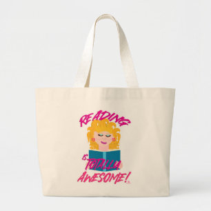 Grand Tote Bag Totalement génial Lecture Livre 80s'amuser