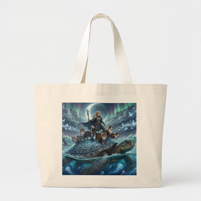 Grand Tote Bag tote à vantardise  (Devant)