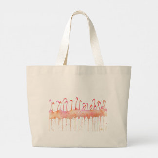 Grand Tote Bag Tote with flamingos