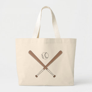 Grand Tote Bag Totes de baseball et de balle personnalisables