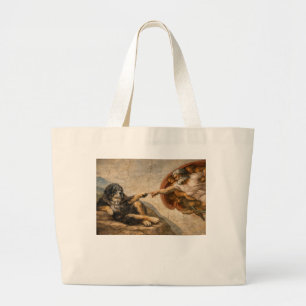 Grand Tote Bag Toucher le Divin