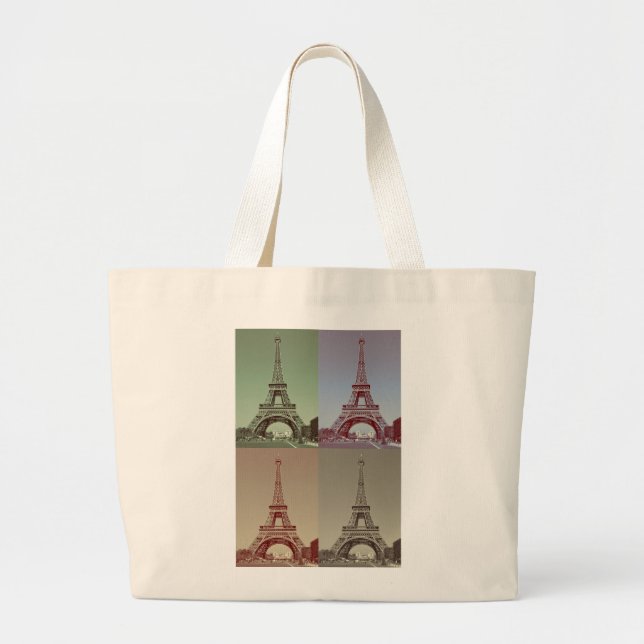 Grand Tote Bag Tour Eiffel (Devant)