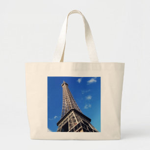 Grand Tote Bag Tour Eiffel Paris Europe Travel