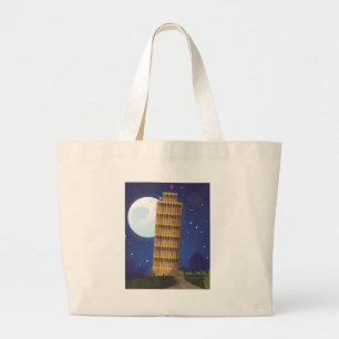 Grand Tote Bag Tour penchée de Pise