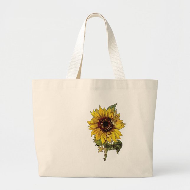 Grand Tote Bag Tournesol (Devant)