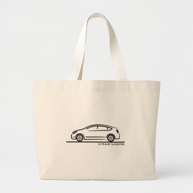 Grand Tote Bag Toyota Prius (Devant)