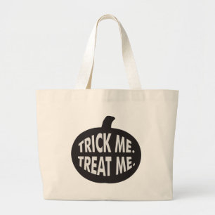 Grand Tote Bag Traitez-moi en B/W