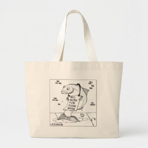 Grand Tote Bag Travaillera pour l'eau propre