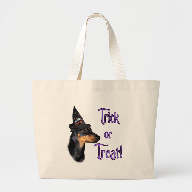 Grand Tote Bag Trick de Manchester Terrier (Devant)