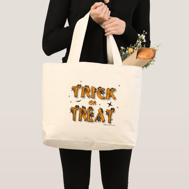 Grand Tote Bag Trick-or-Treat ! | Halloween (Devant (produit))