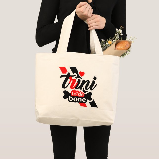 Grand Tote Bag Trini jusqu'à l'os (Devant (produit))