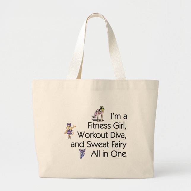 Grand Tote Bag Triple Play SUPÉRIEUR de forme physique \ (Devant)