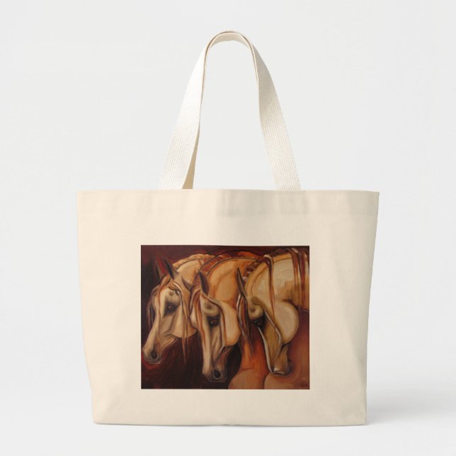 Grand Tote Bag Trois Arabes (Devant)